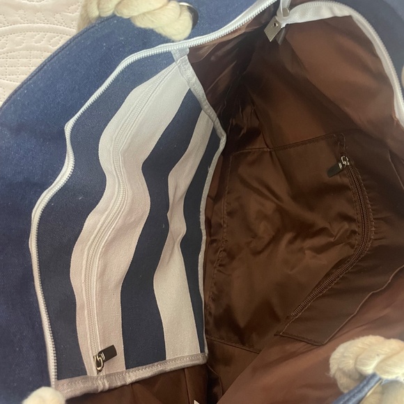 Beach Bag and Drinking Glass with lid and reusable straw - Picture 6 of 16